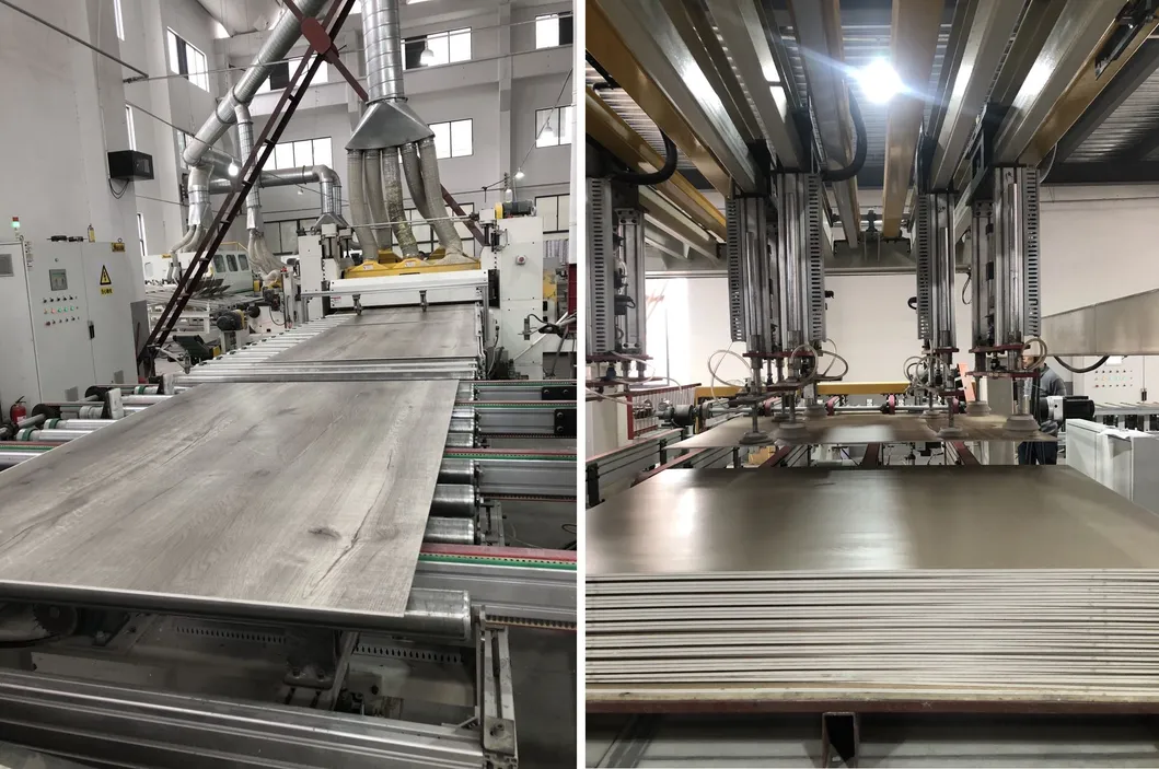 Thousands Selections Quick Lock WPC Vinyl Plastic Wood Plank Flooring