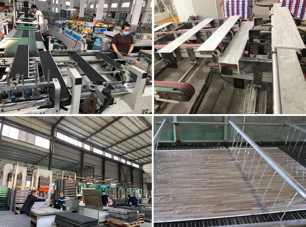 Thousands Selections Quick Lock WPC Vinyl Plastic Wood Plank Flooring