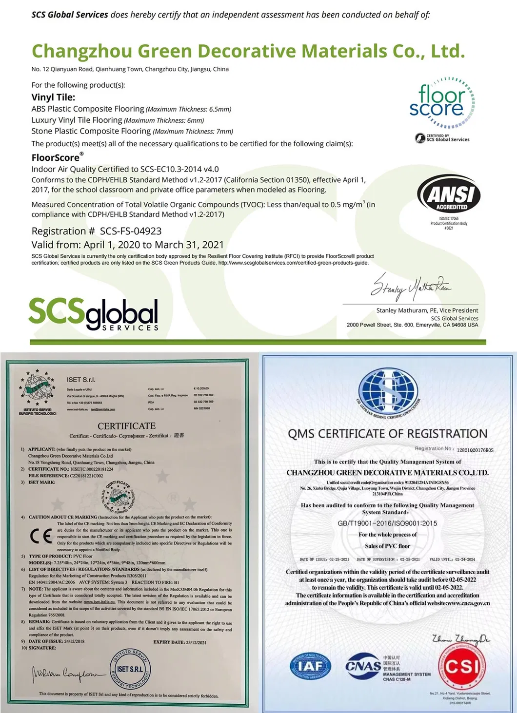 Thousands Selections Quick Lock WPC Vinyl Plastic Wood Plank Flooring