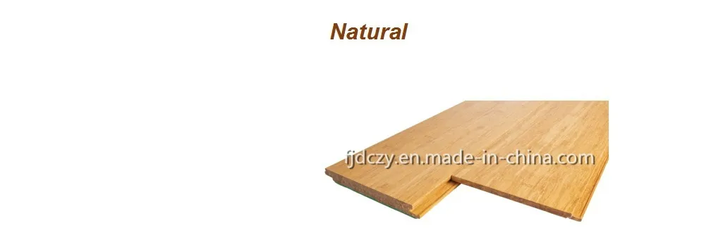 Top E0 Grade Soundproof Waterproof Indoor Bamboo Products Bamboo Flooring