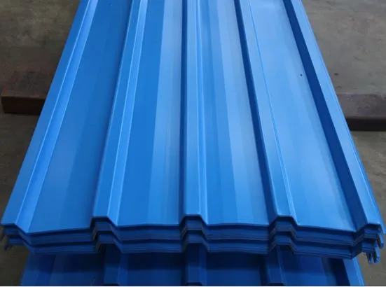 Trapezoidal Profile Roof Sheets/Prefinished Box Profile Steel Cladding