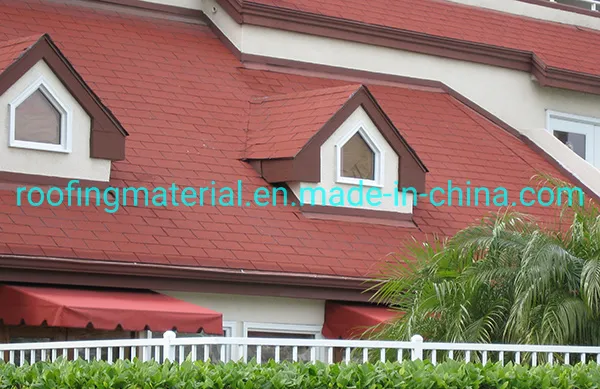 Vietnam Building Materials Asphalt Shingles Low Cost Prefabric House Roofing Shingle Bitumen Roof Sheet