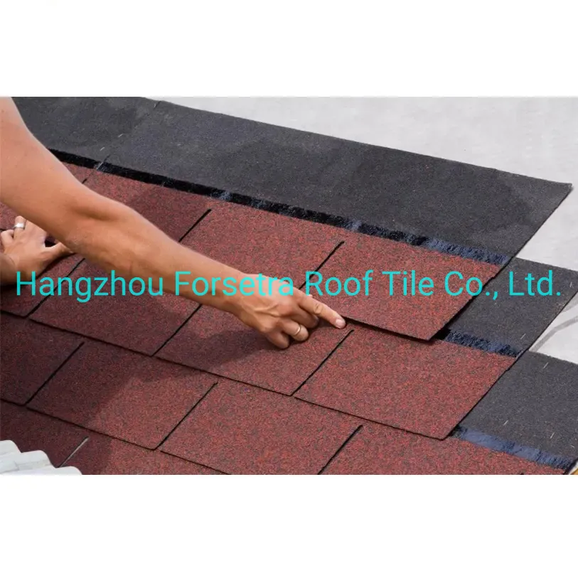 Vietnam Building Materials Asphalt Shingles Low Cost Prefabric House Roofing Shingle Bitumen Roof Sheet