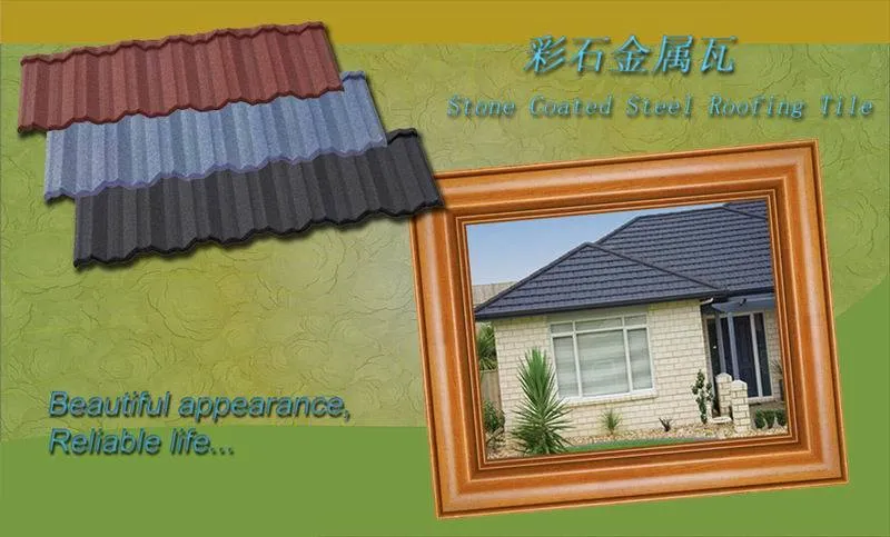 Villa Rooftop Design Modern Stone Coated Steel Roofing Sheet 0.3mm High 1340*420mm Building Material Metal Ripple Type Roof Tiles