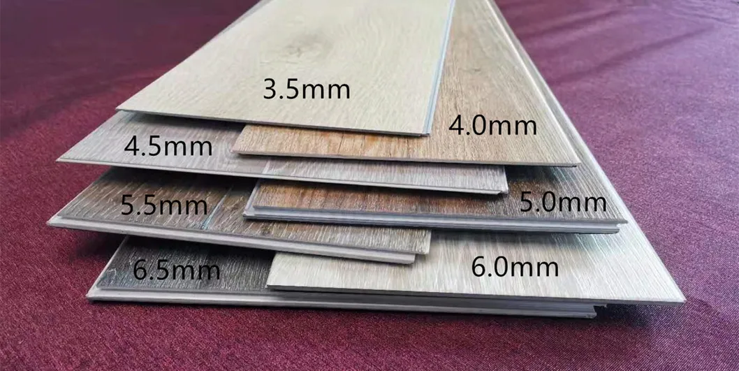 Vinyl Plank Waterproof 3.5mm 5mm Spc Flooring with Factory Price
