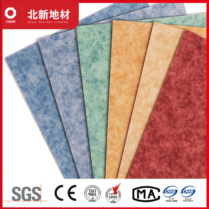 Vivid Color PVC Vinly Floor for Popular Interior Design