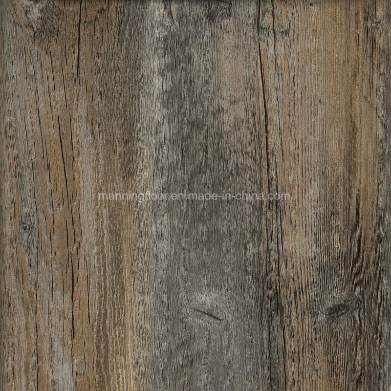 Vivid Wood Pattern Peel and Self Stick Lvt Vinyl Floor Tile