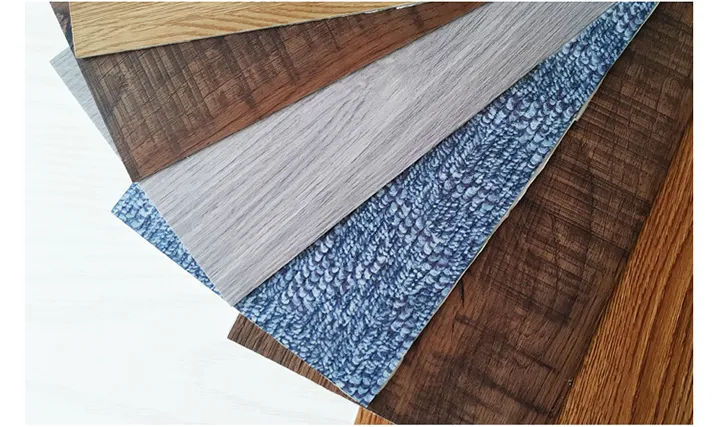 Waterproof and Fireproof Self Adhesive Wood Design Vinyl Tile PVC Plank Plastic Lvt