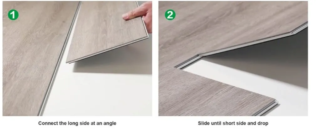 Waterproof Luxury Vinyl Tiles Plastic PVC Plank Spc Flooring