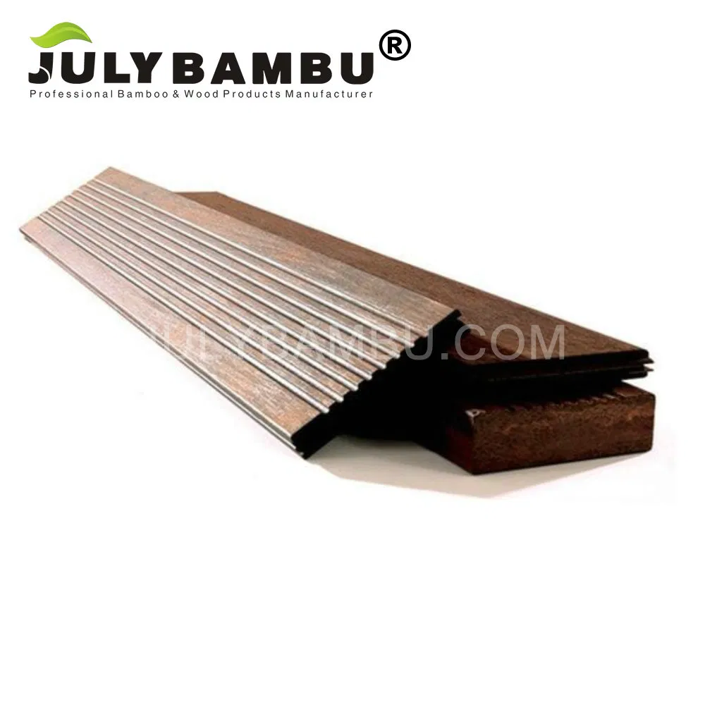 Waterproof Outdoor Building Materials Home Decoration Treated Bamboo Terrace Decking
