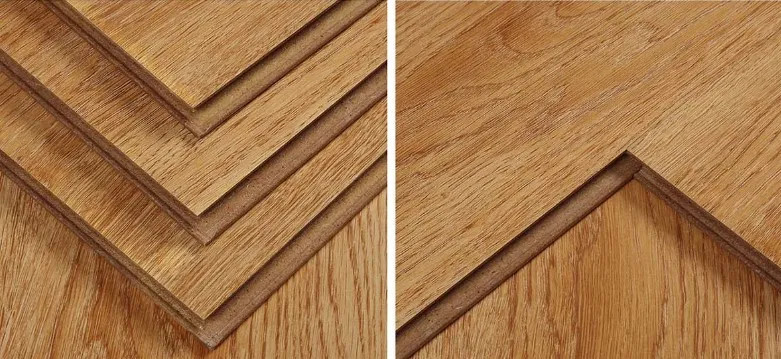 Wear-Resisitng Bedchamber Timber Floor Embossed Laminated Flooring