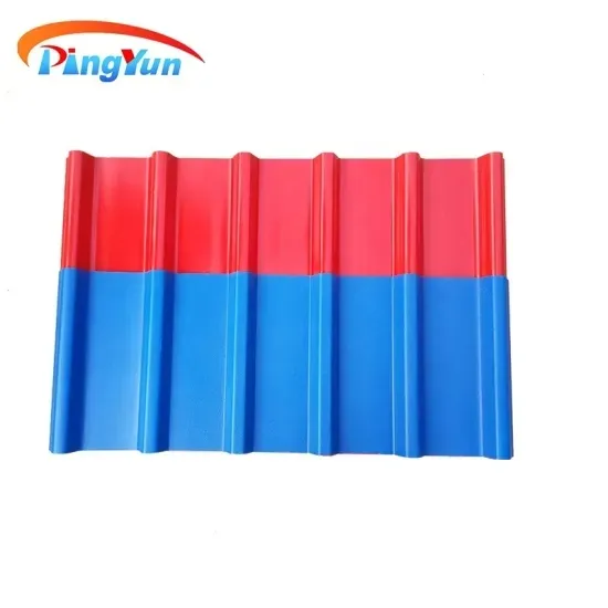 Weatherproof ASA PVC Roof Tile Popular in Honduras UPVC Roofing Sheet for Warehouse