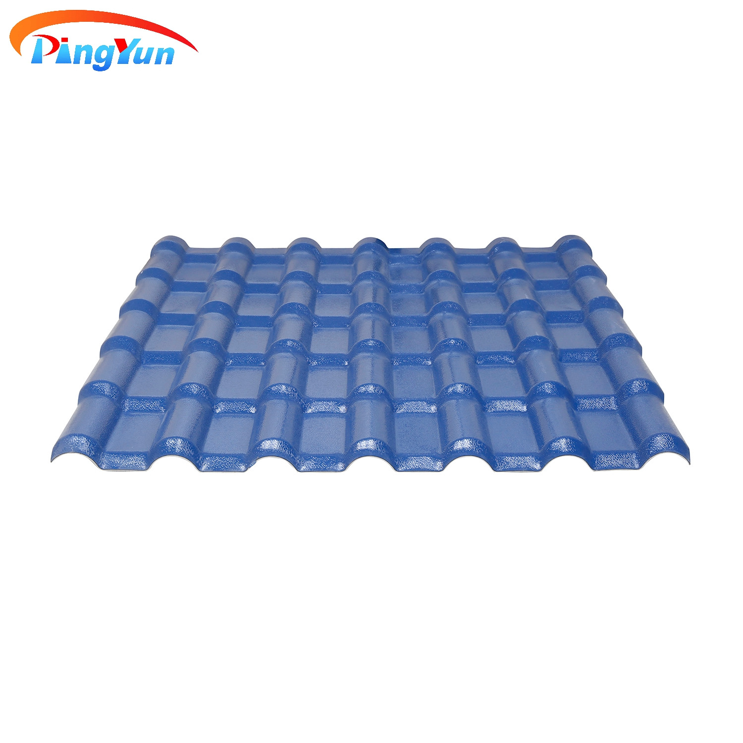 Weatherproof ASA Synthetic Resin Roof Tile Spanish Style Anti Aging Corrugated Roofing Sheet