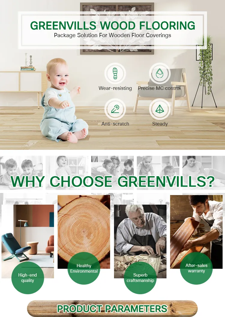 White Oak Engineered Flooring/Hardwood Flooring/Engineer Wood Parquet Flooring