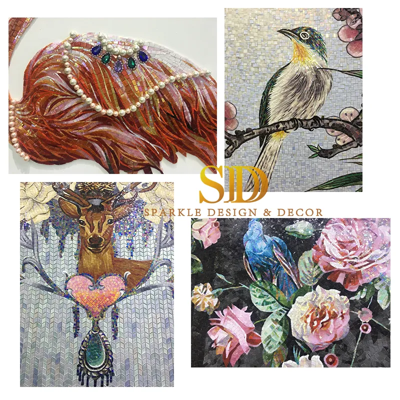 Wholesale Seashell Abalone Mother of Pearl Mosaic Tiles for Interior Floor and Wall Decoration