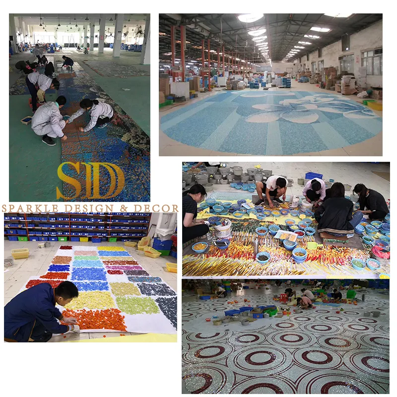 Wholesale Seashell Abalone Mother of Pearl Mosaic Tiles for Interior Floor and Wall Decoration