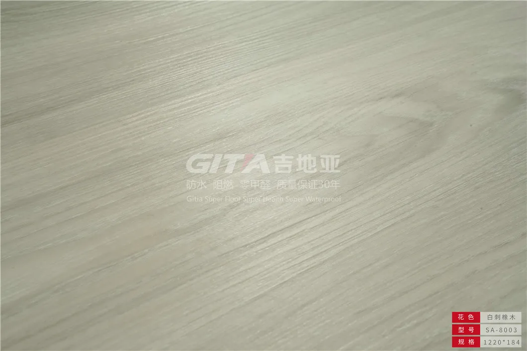 Wood Design Waterproof Click Vinyl Tile Flooring