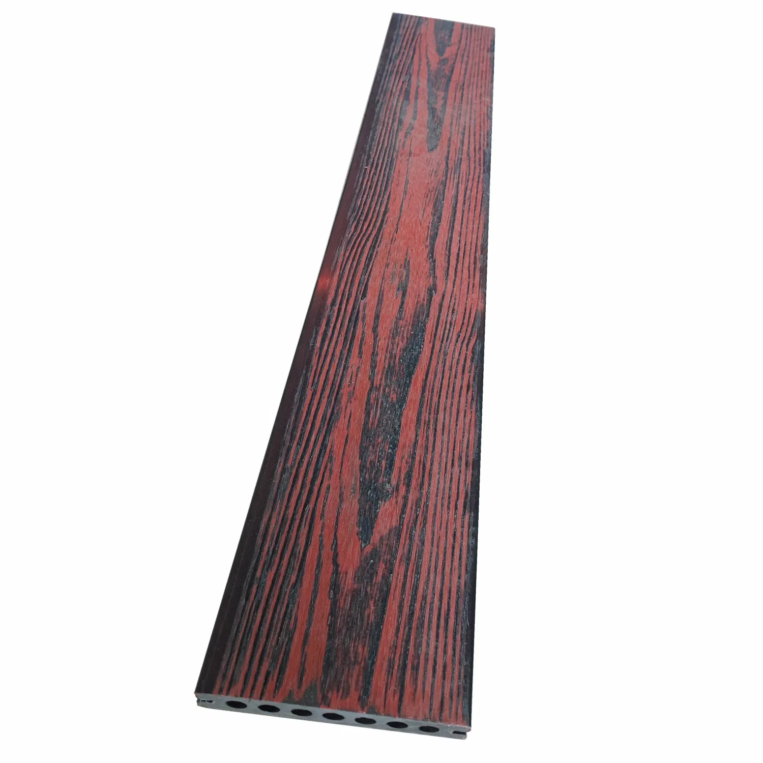 Wood Grain Outdoor Decking Mixed Colors Composite Terrace Floor