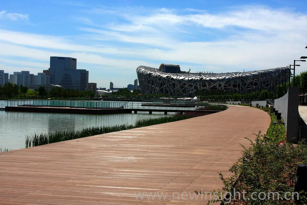 Wood Plastic Composite Decking, Plastic Lumber - 6