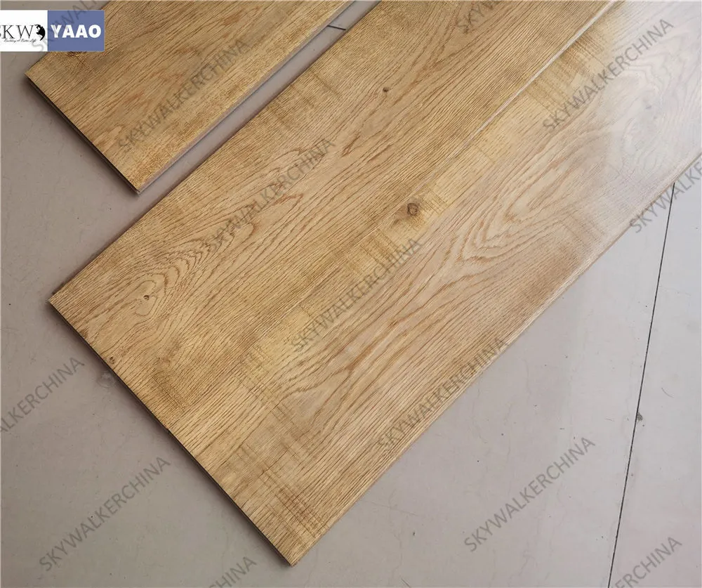 Wood Texture Surface Water Resistance Laminate Flooring Skw