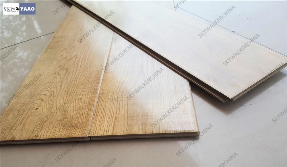 Wood Texture Surface Water Resistance Laminate Flooring Skw