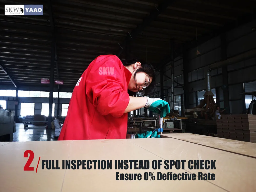 Wood Texture Surface Water Resistance Laminate Flooring Skw