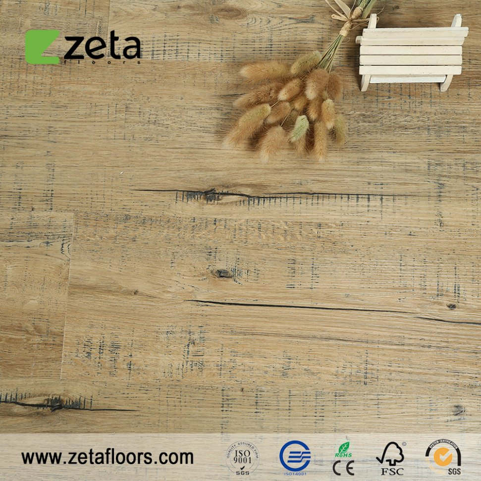 Wooden Design Click Spc PVC Plastic Spc Espc Plastic Vinyl Flooring Waterproof