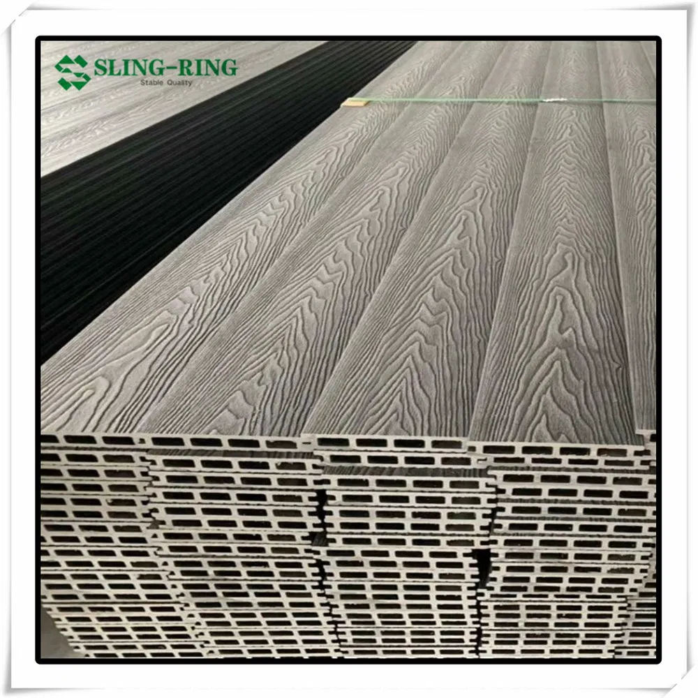WPC Co-Extrusion Decking Wholesale Outdoor Lumber Wood Plastic Composite Custom