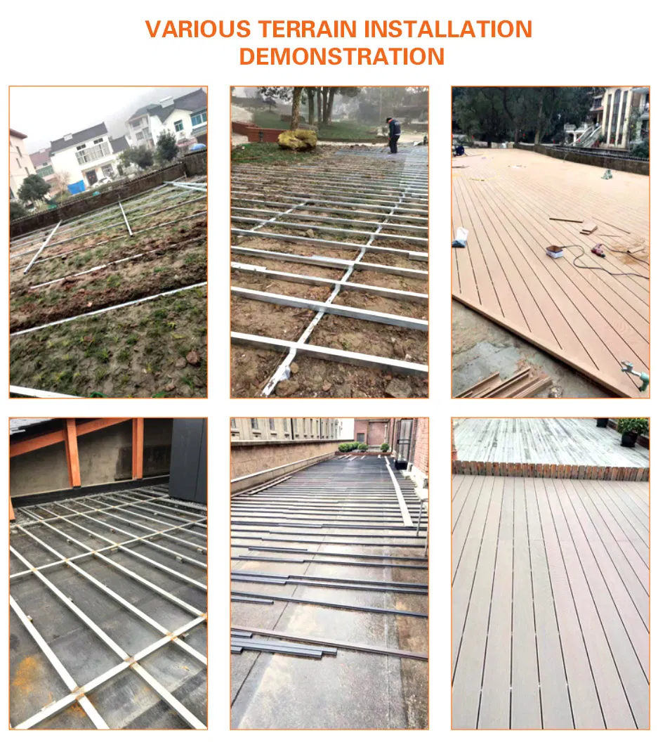 WPC Hollow Outdoor Composite Decking